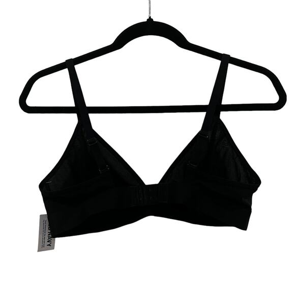 Old Navy Womens See Through Sheer Black Bra M Medium NWT - Picture 4 of 8